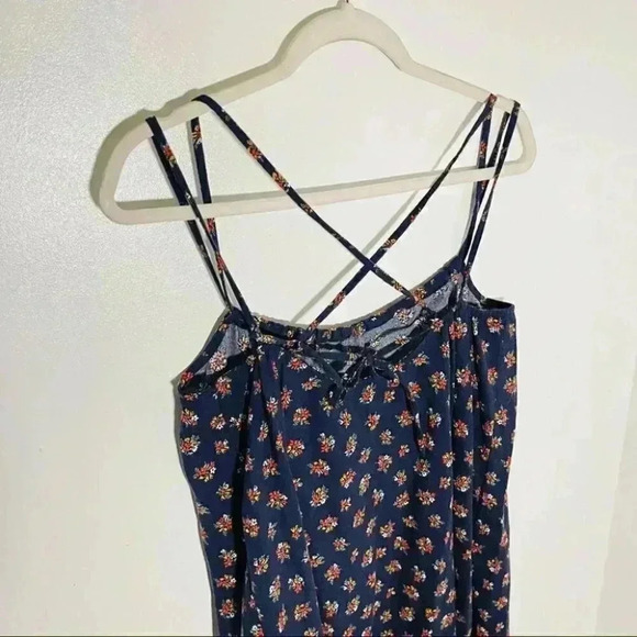 NEW Madewell Tie-Back Cover-Up Mini Dress Floral Print Beach Pool Floral Boho - Picture 5 of 7